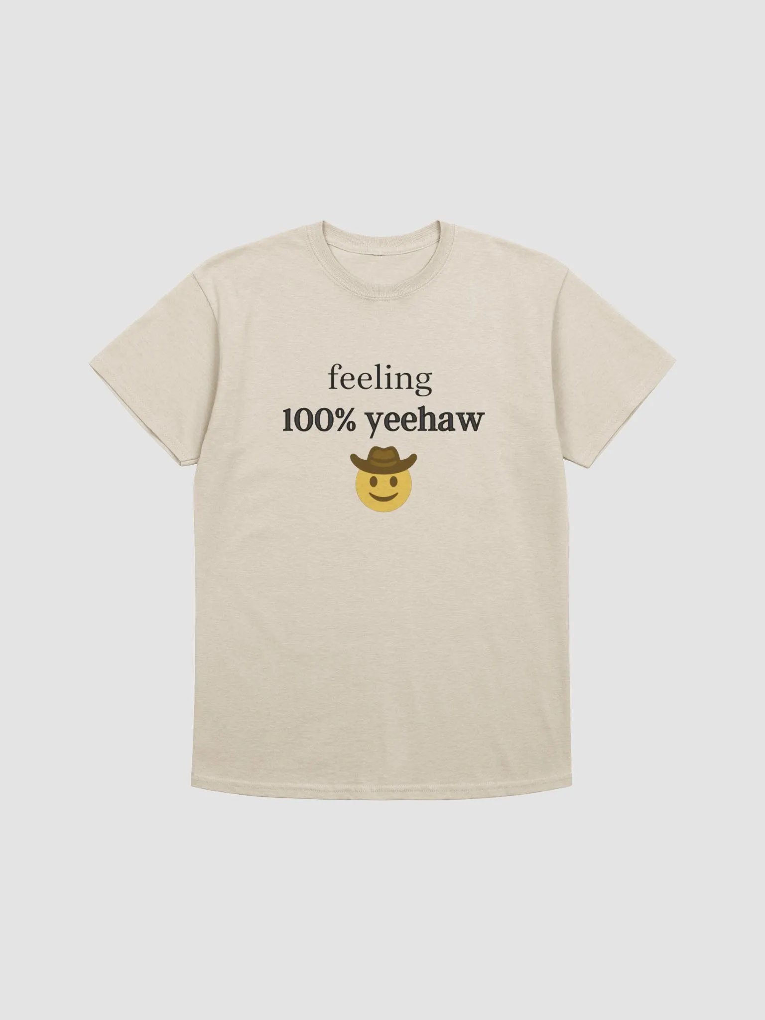 Feeling 100% Yeehaw Cotton Tee product image (5)