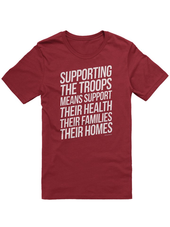 FUTILE DEVICE: SUPPORT THE TROOPS (TEE) product image (4)