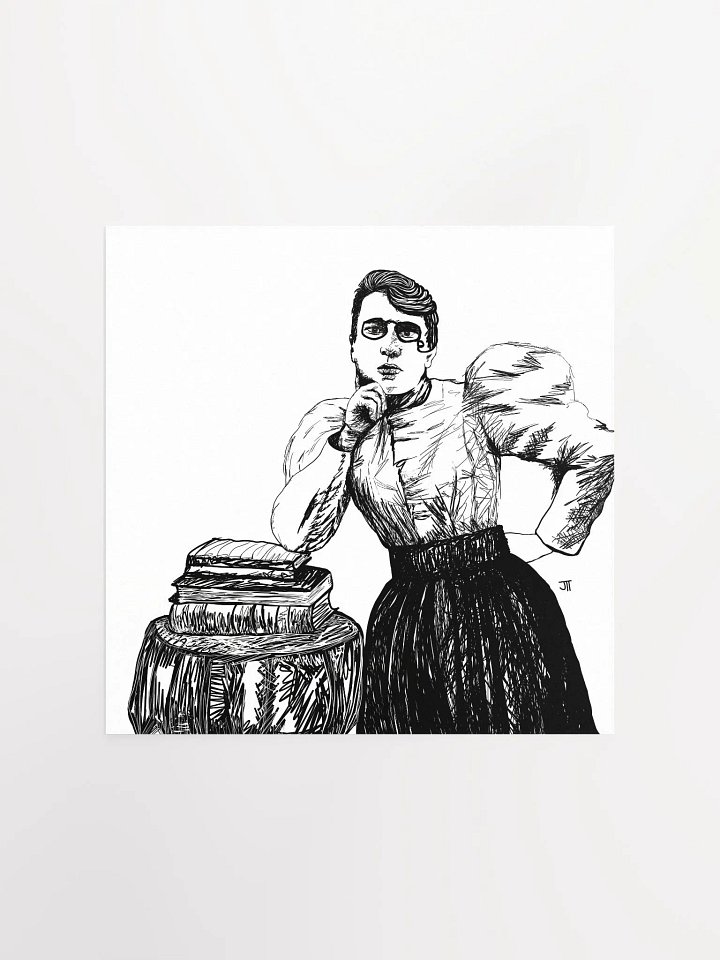 Emma Goldman Print - Black & White product image (1)