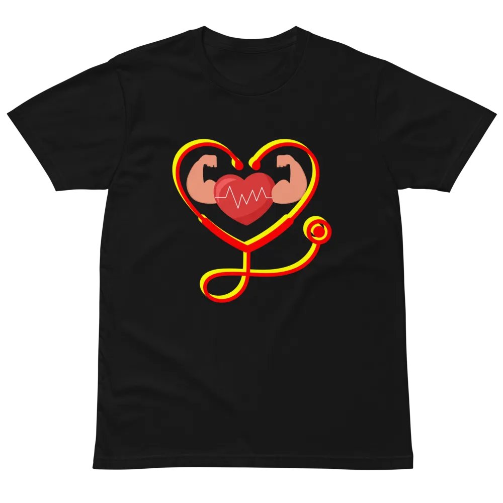 Heartbeat Strength Unisex T-Shirt product image (3)