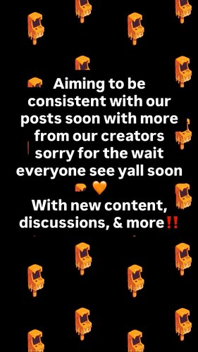 We’ve got a few things cooking see yall soon 🔥🧡