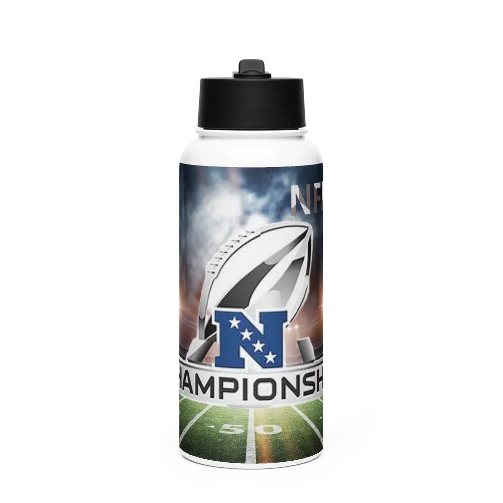 NFL NFC Championship Trophy Stainless Steel Water Bottle product image (1)