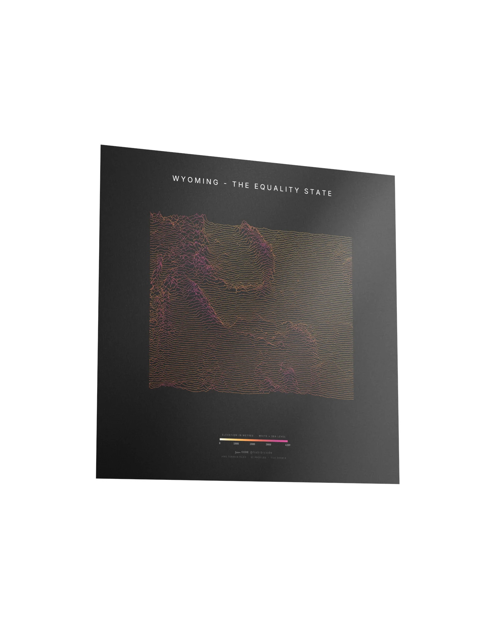 Ridgeline Poster - Wyoming product image (3)