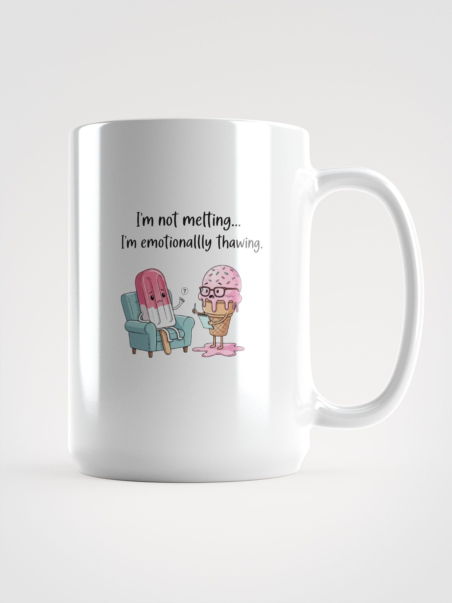 Therapy Session Mug: Ice Cream & Popsicle product image (1)