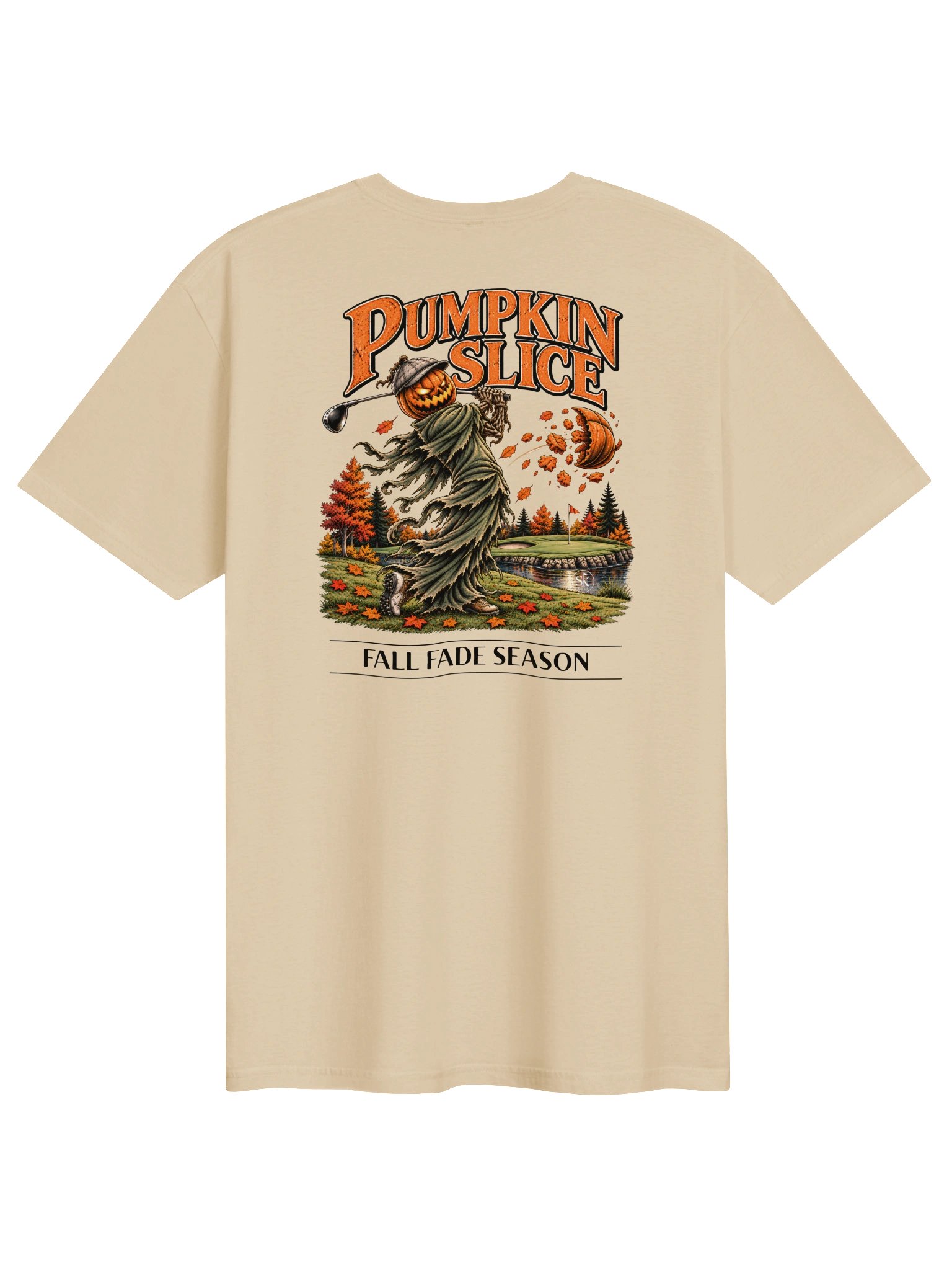 Pumpkin Slice - Seasonal Golf T-Shirt product image (1)