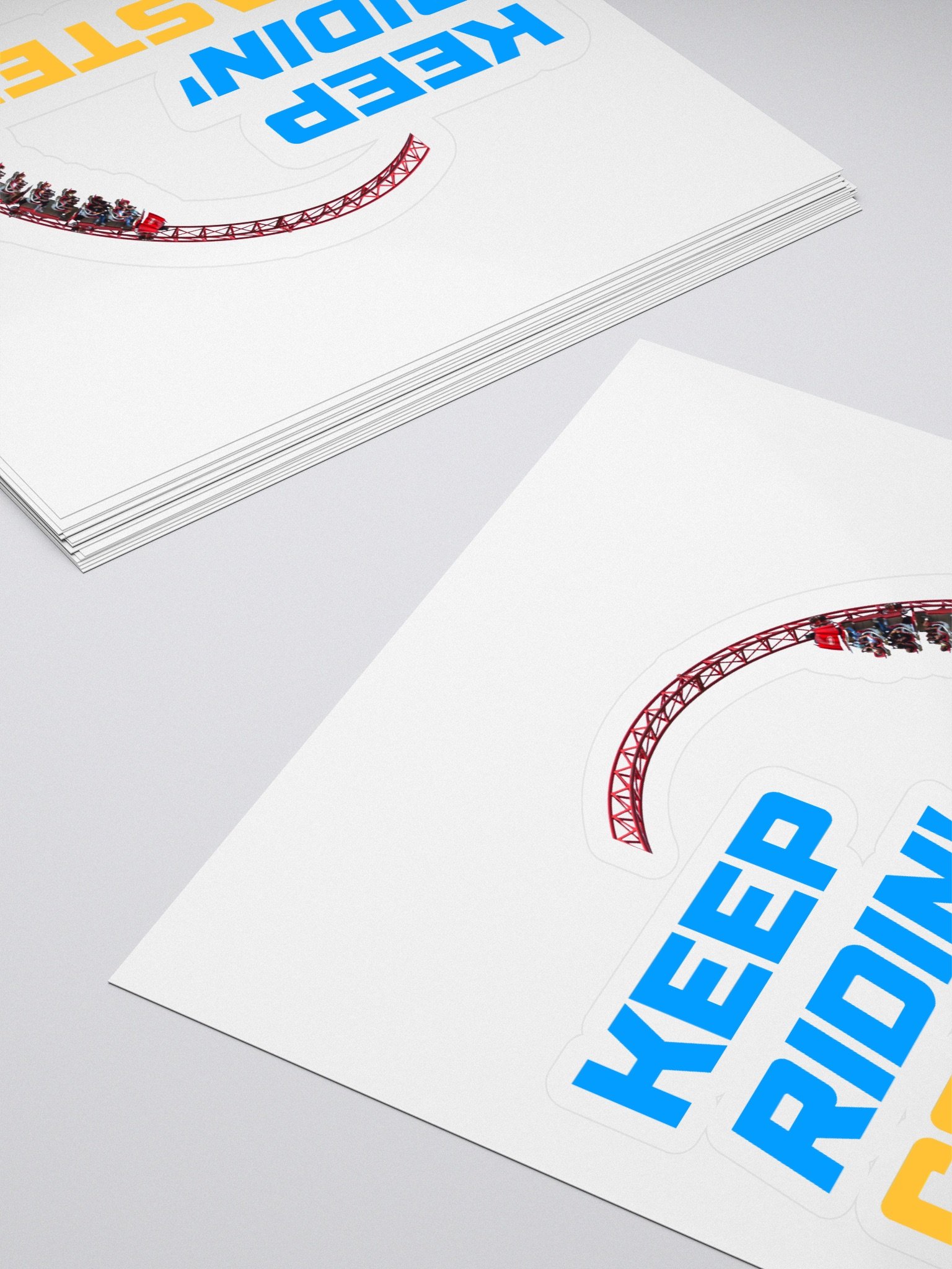 Keep Ridin' Coasters: Classic Sticker product image (4)