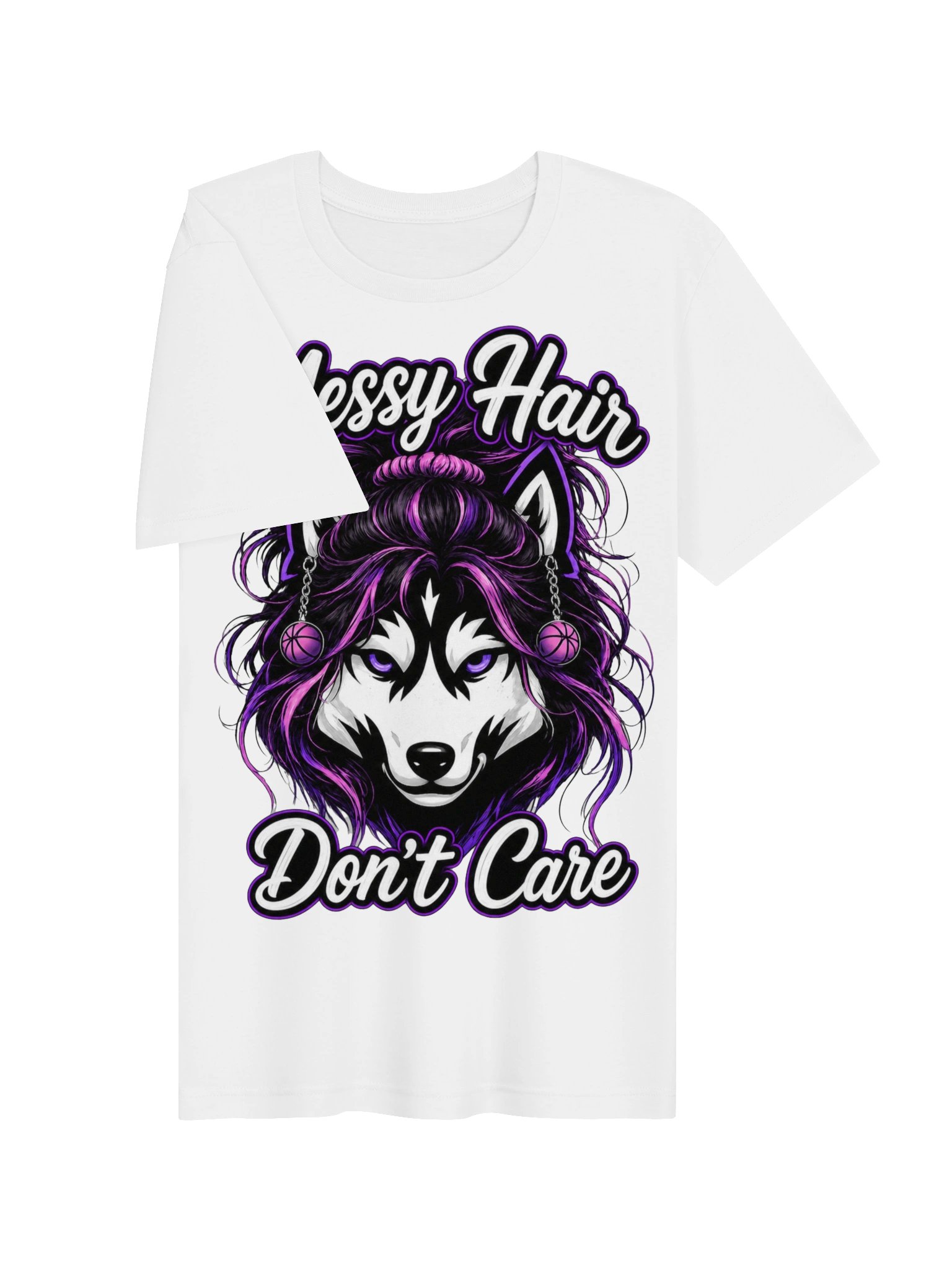 Messy Hair Don’t Care Tee product image (9)