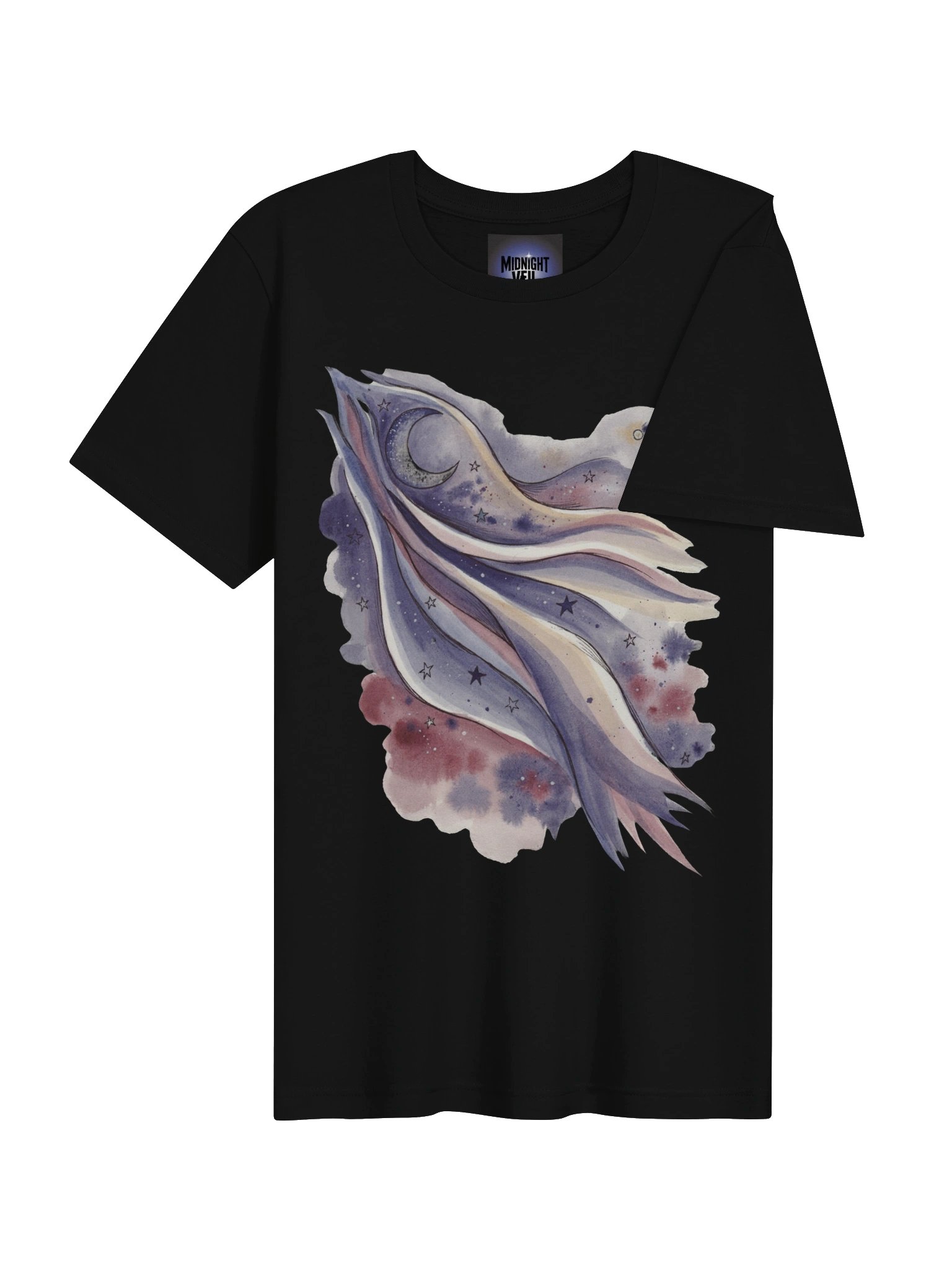 Midnight Veil Starry Wing T-Shirt product image (37)