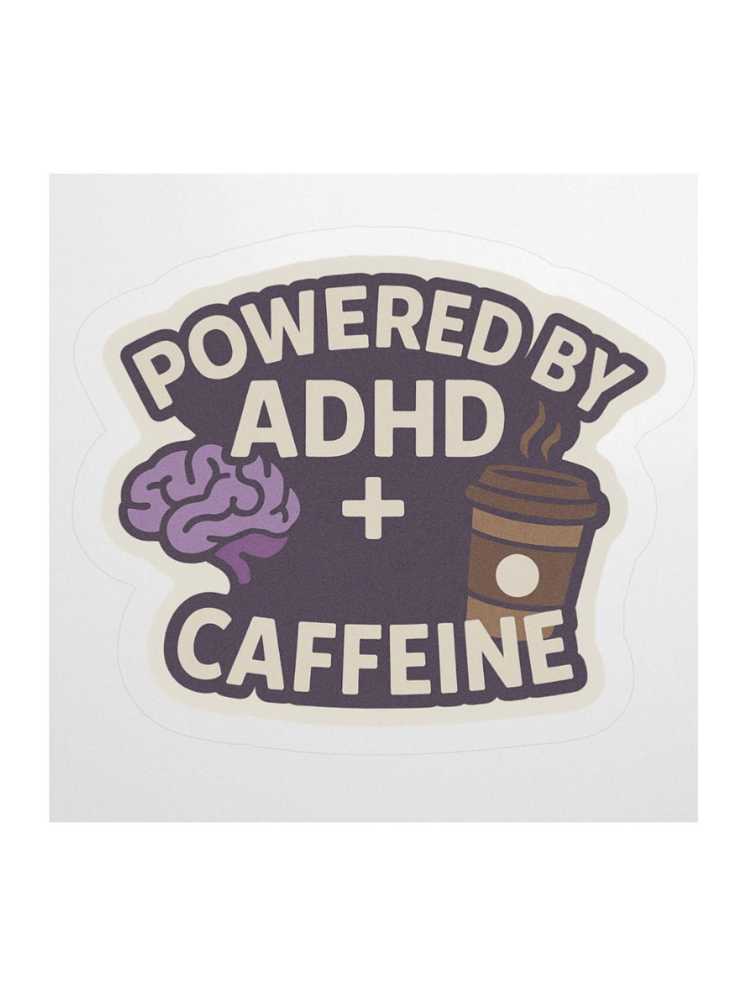 Brewed Attention Sticker product image (1)