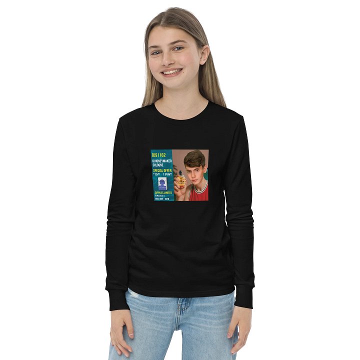DJHoneyMaker Cologne Youth Long Sleeve T-Shirt product image (2)
