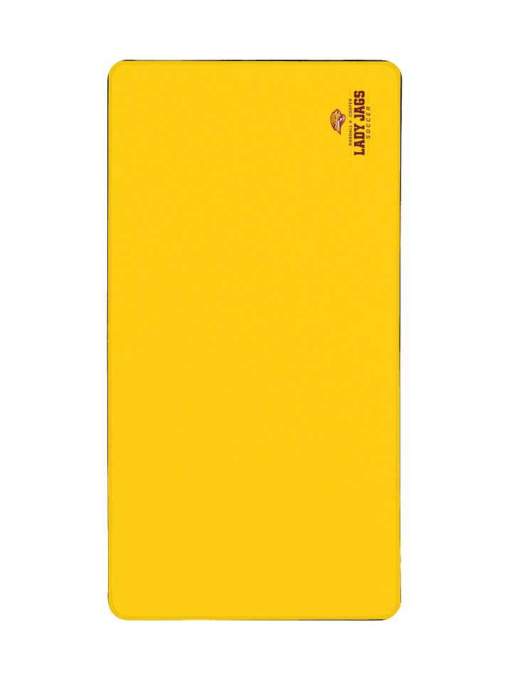 Lady Jags Soccer Gold Desk Mat product image (2)
