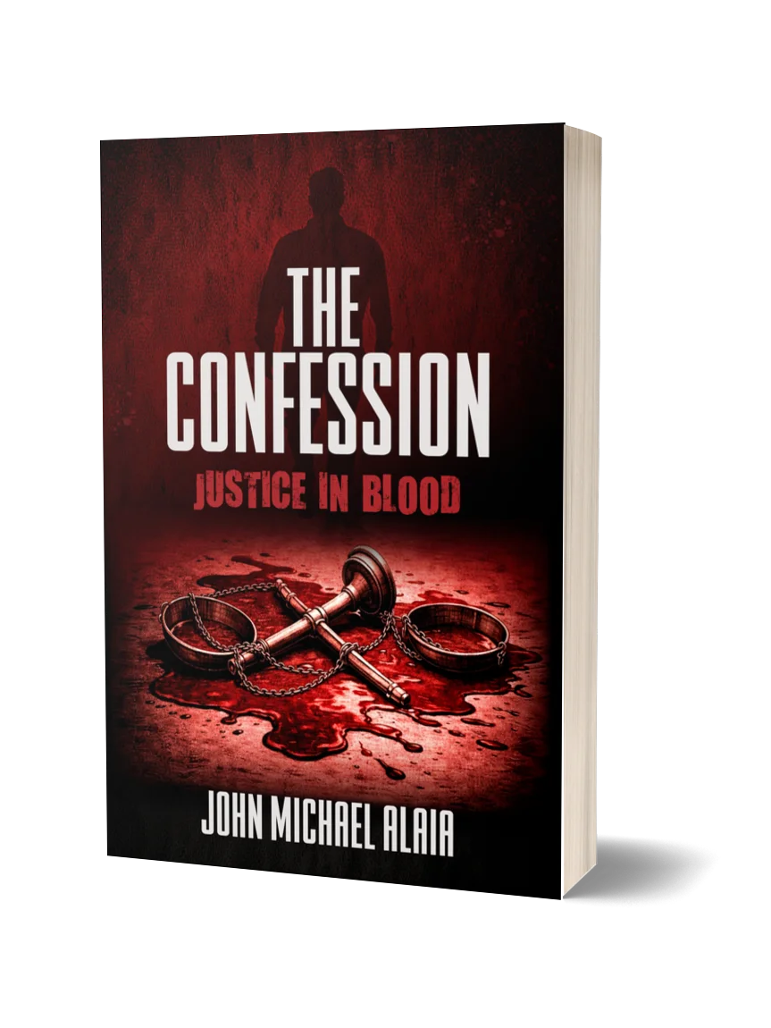 The Confession: Justice in Blood - signed paperback product image (1)