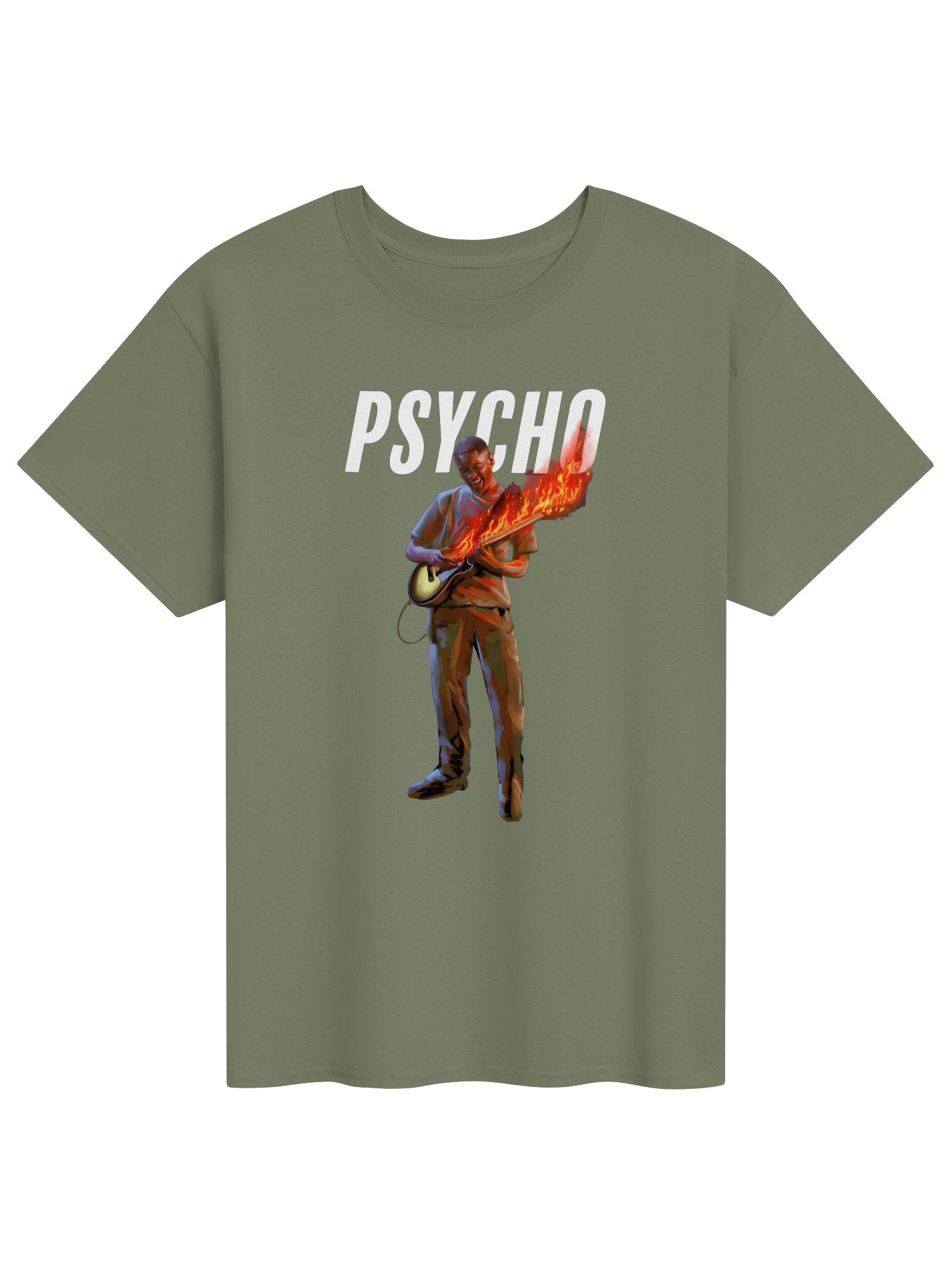 Psycho In The Fire Dave Tshirt product image (1)
