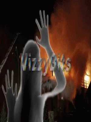 House on fire - B roll video for illustrating tragic events product image (1)