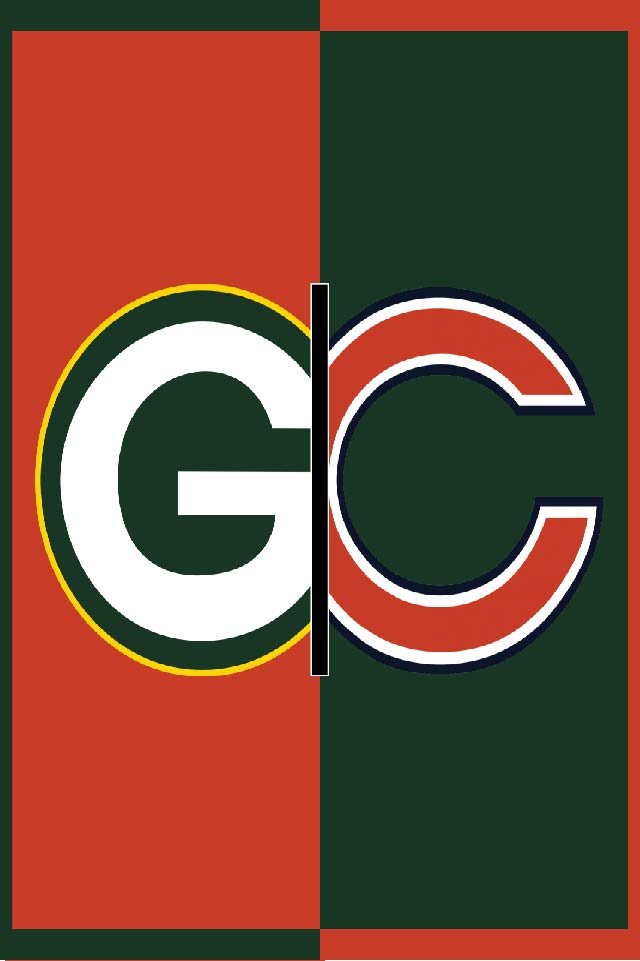 Green Bay Packers Vs Chicago Bears - Rivals - Small & Large Bundle - Wallpaper product image (2)