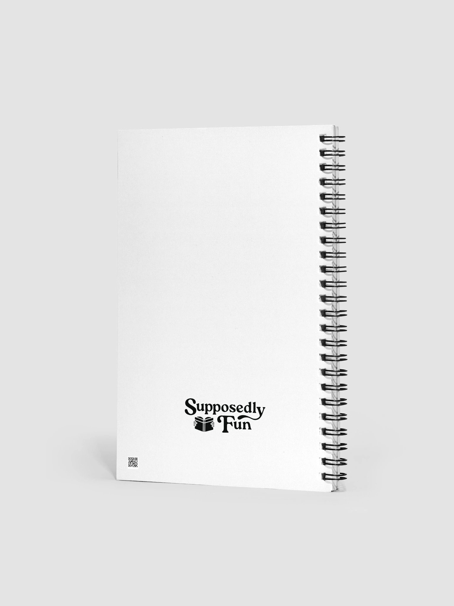 Non-Judgmental Book Nerd Friend Notebook product image (2)