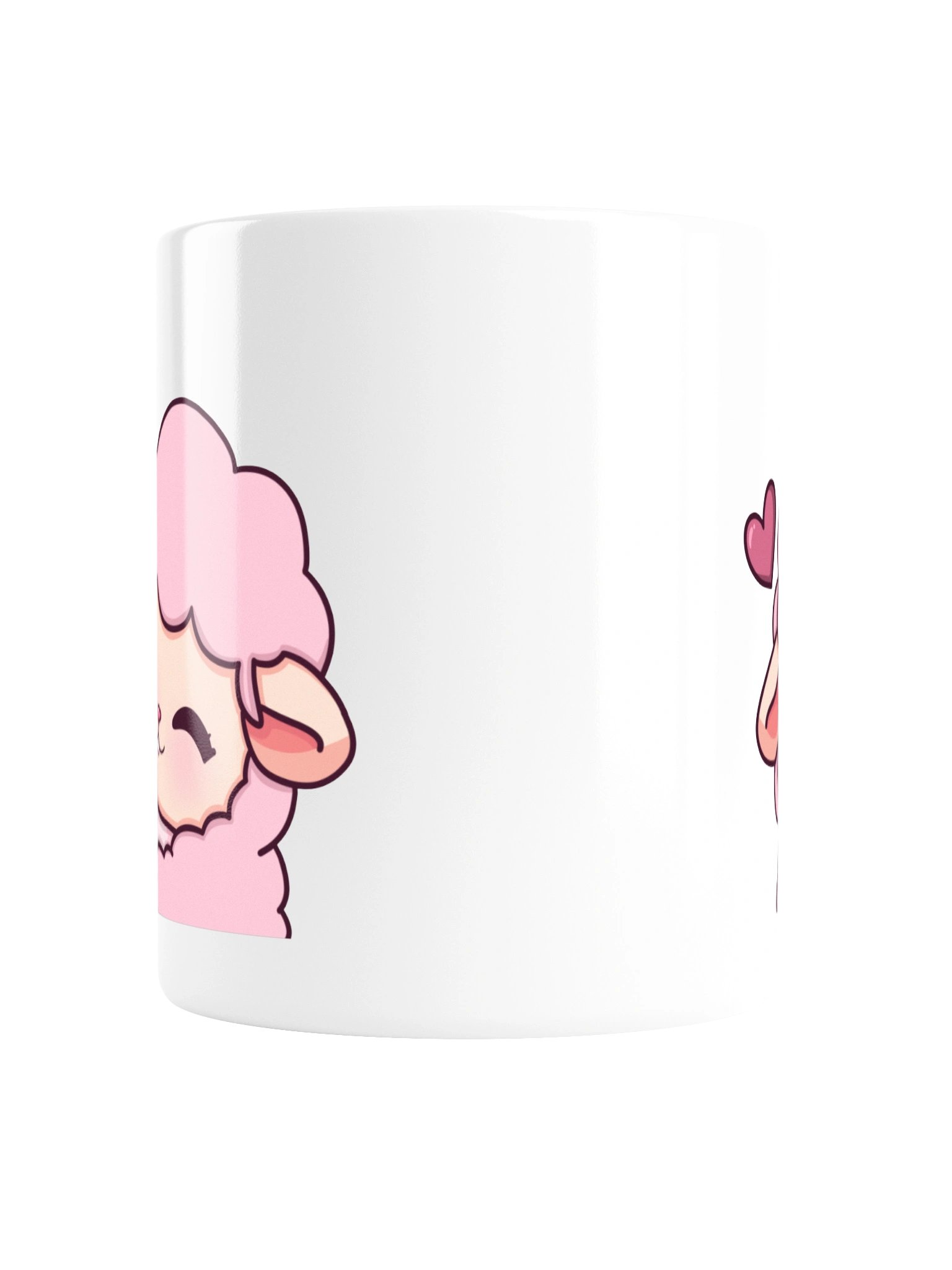 Sheep hearts and hugs on a mug product image (5)