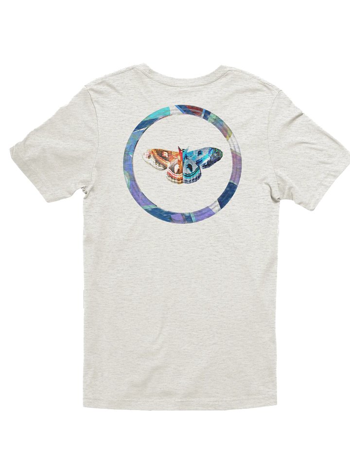 Moth Bella+Canvas Supersoft T-Shirt (Back Patch) product image (2)