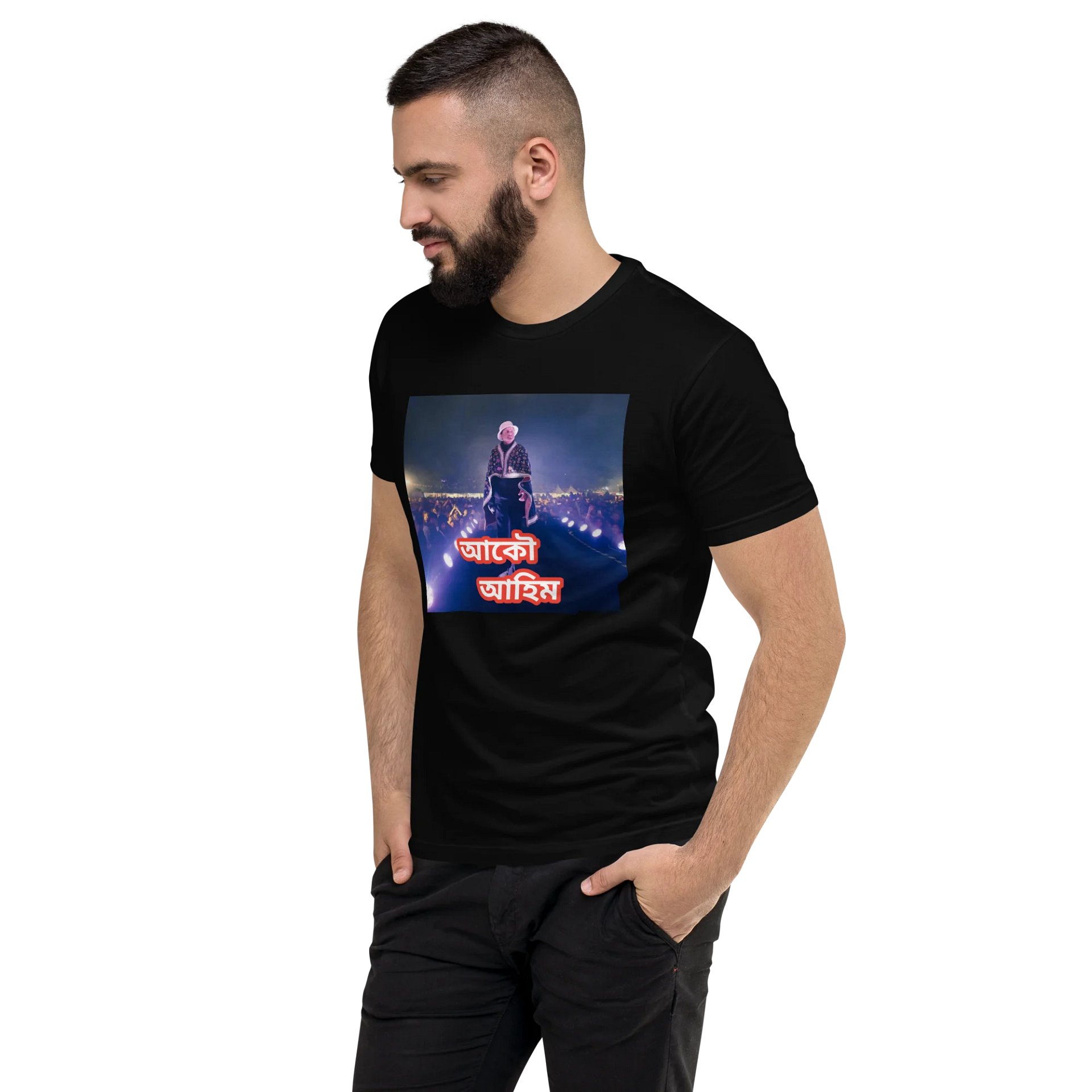 Black T shirt product image (4)