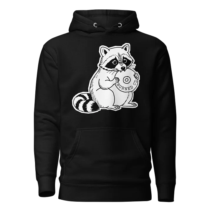 Burned CD "Racoon" Hoodie product image (1)