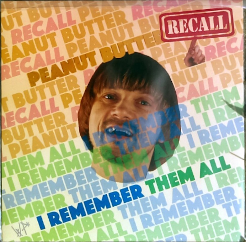 Peanut Butter Recall 7" Record product image (1)