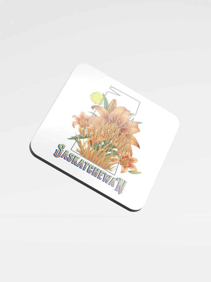 Saskatchewan Province Lily Harvest Coaster Set product image (2)