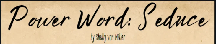 Power Word: Seduce Spell (Homebrewed Spell) product image (1)