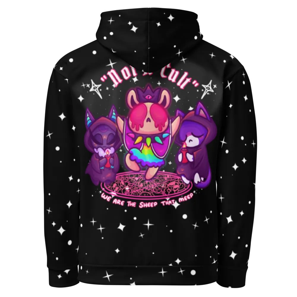 "Not A Cult" Sparkle Hoodie product image (5)