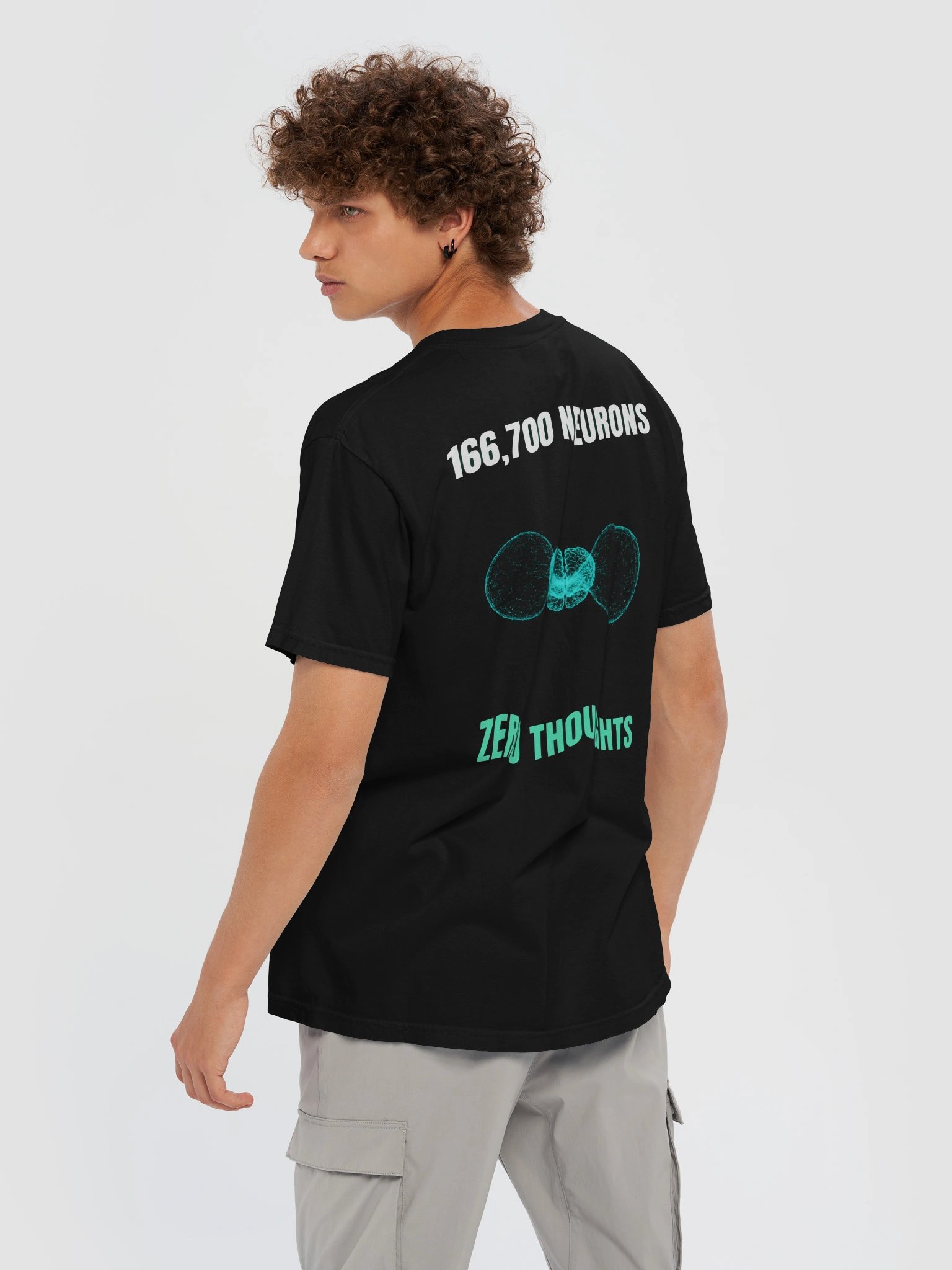 Zero Thoughts Tee: Heavyweight product image (10)