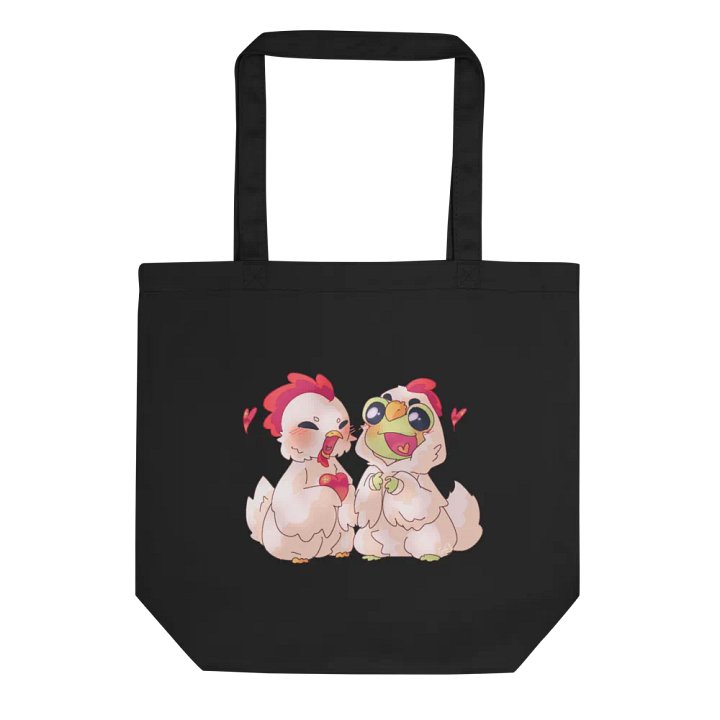 'Hop and Flutter into Love' Eco-Friendly Tote Bag product image (1)