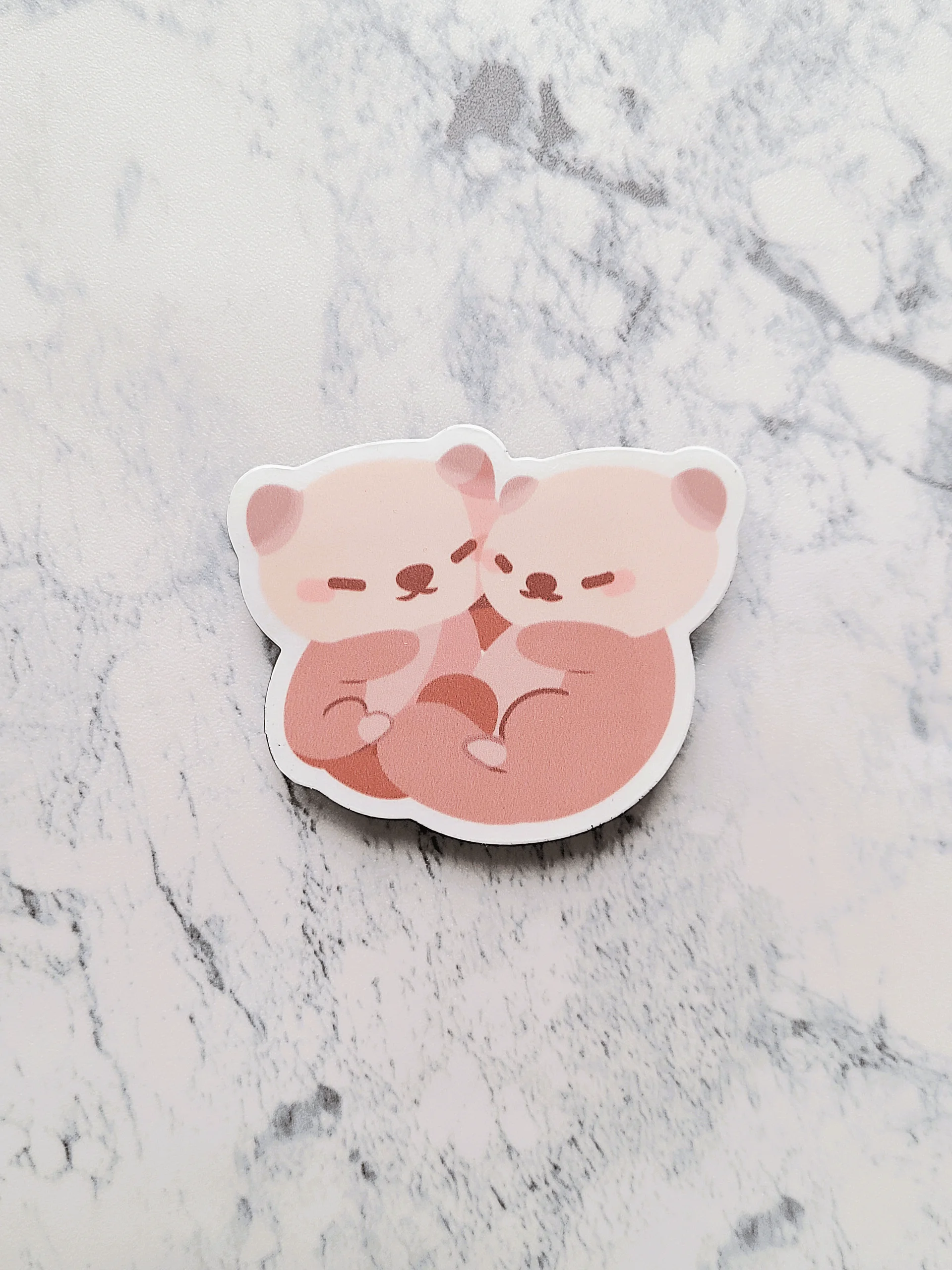 Hugging Otter Sticker product image (1)