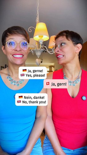 German VS Swiss German - Important basic phrases ❤️‍🔥

Lerne Schweizerdeutsch mit mir swissgermanbeginners.ch
#schweizerdeuts...