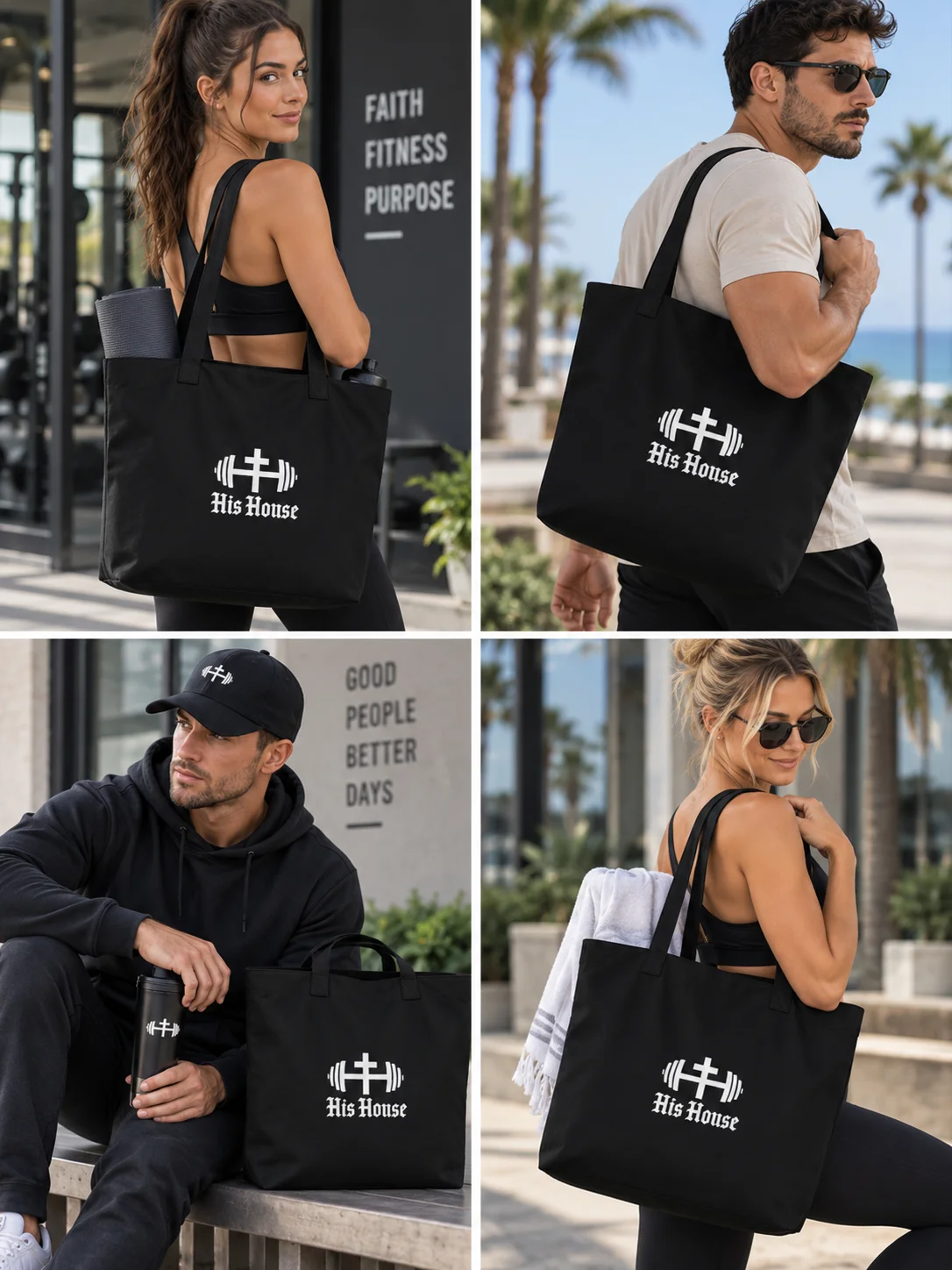 His House Tote Bag by His House