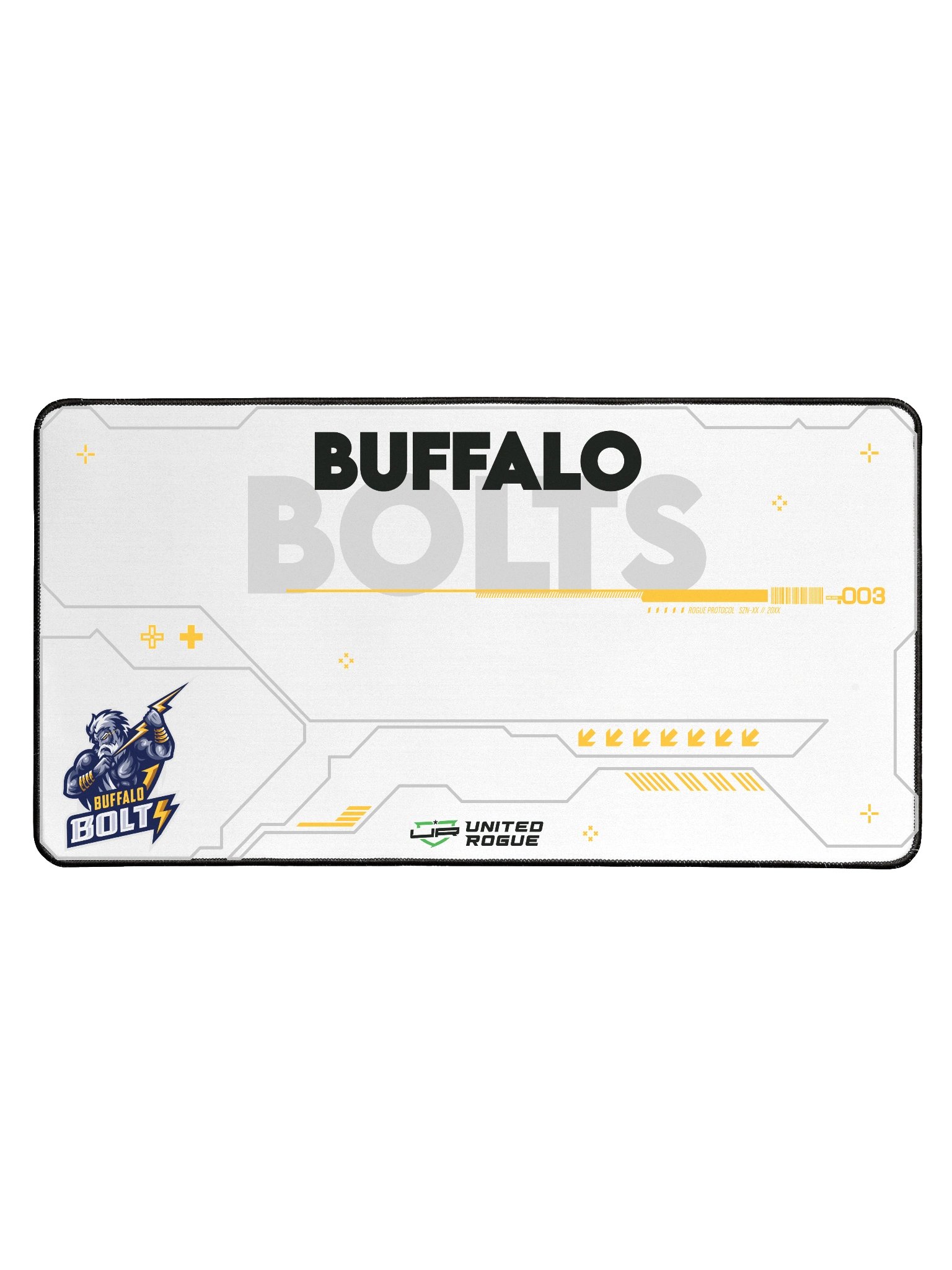 Buffalo Bolts White Desk Mat product image (1)