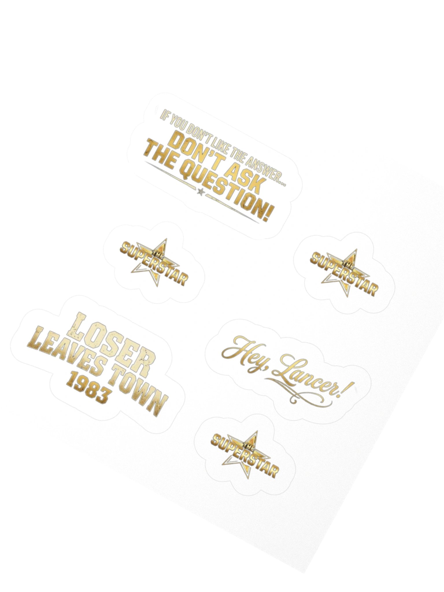 Bill Dundee Kiss Cut Sticker Set product image (6)