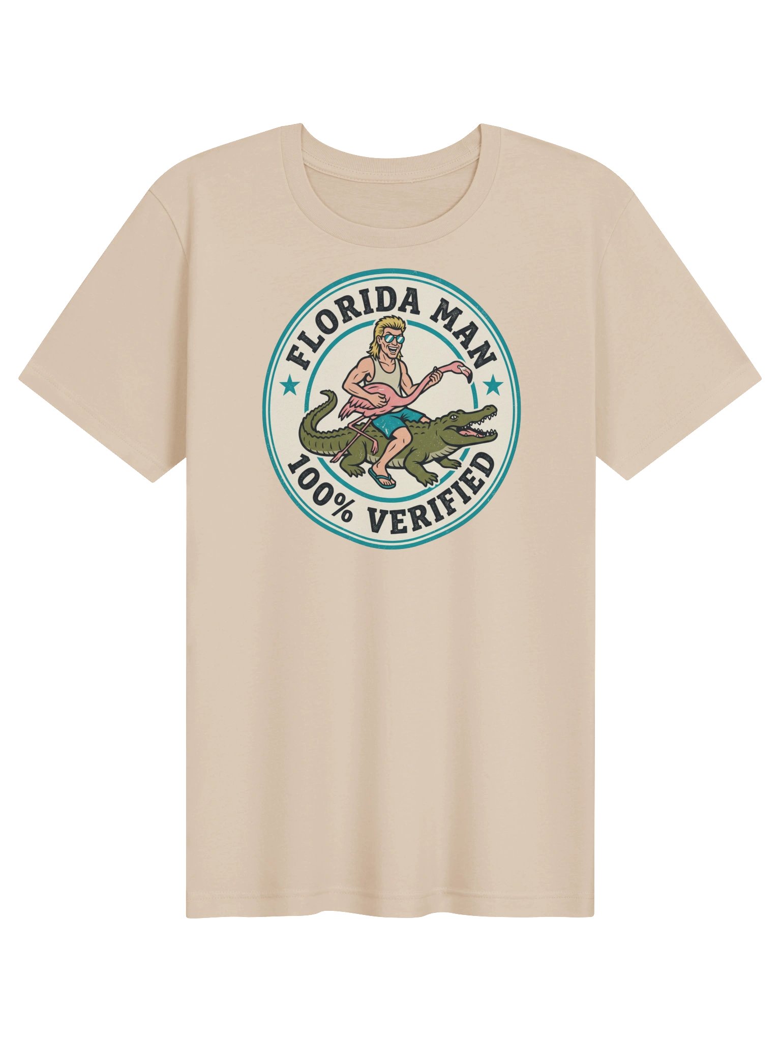 Florida Man 100% Verified Tee product image (1)