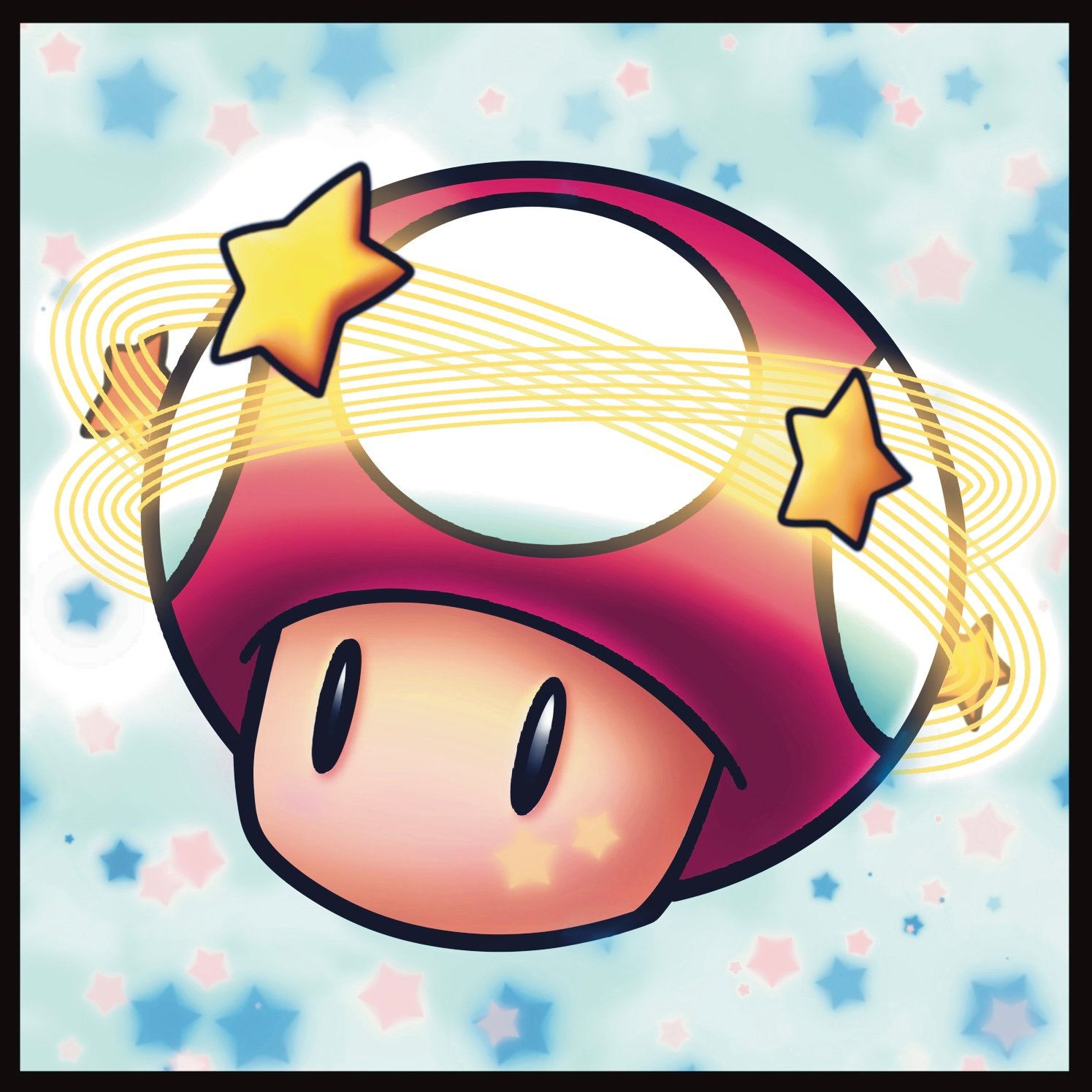 Dreamy Mushroom Sticker product image (1)