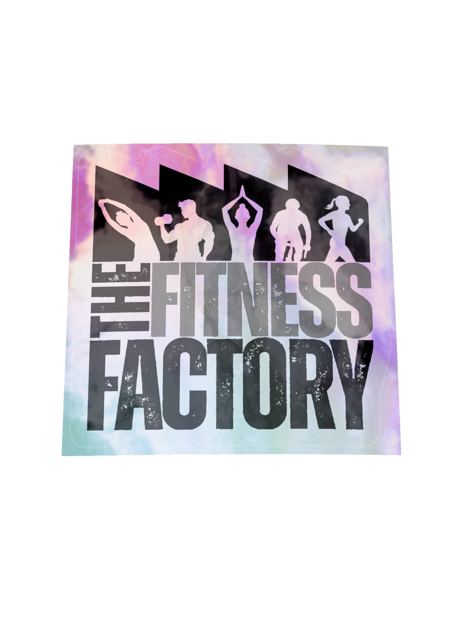 The Fitness Factory Holographic Sticker product image (1)