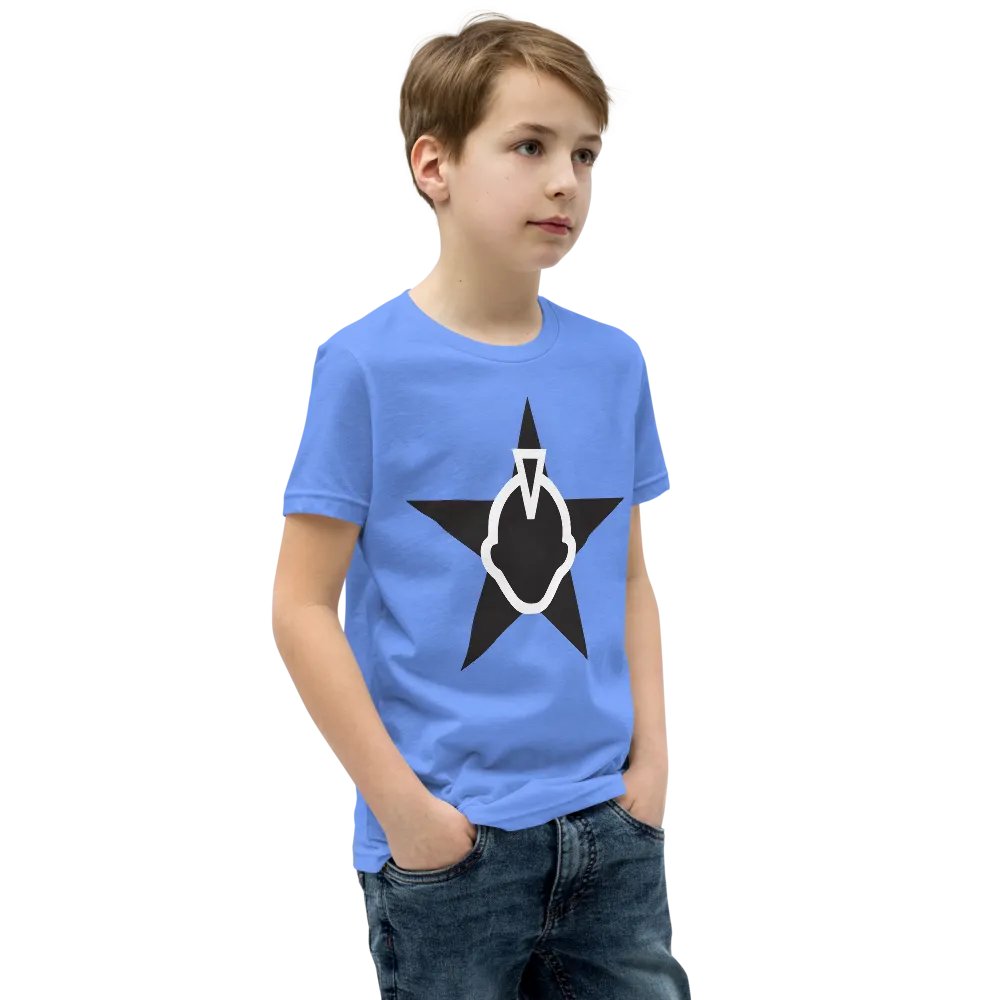 Youth Flipside Star Classic Cotton T-Shirt product image (19)