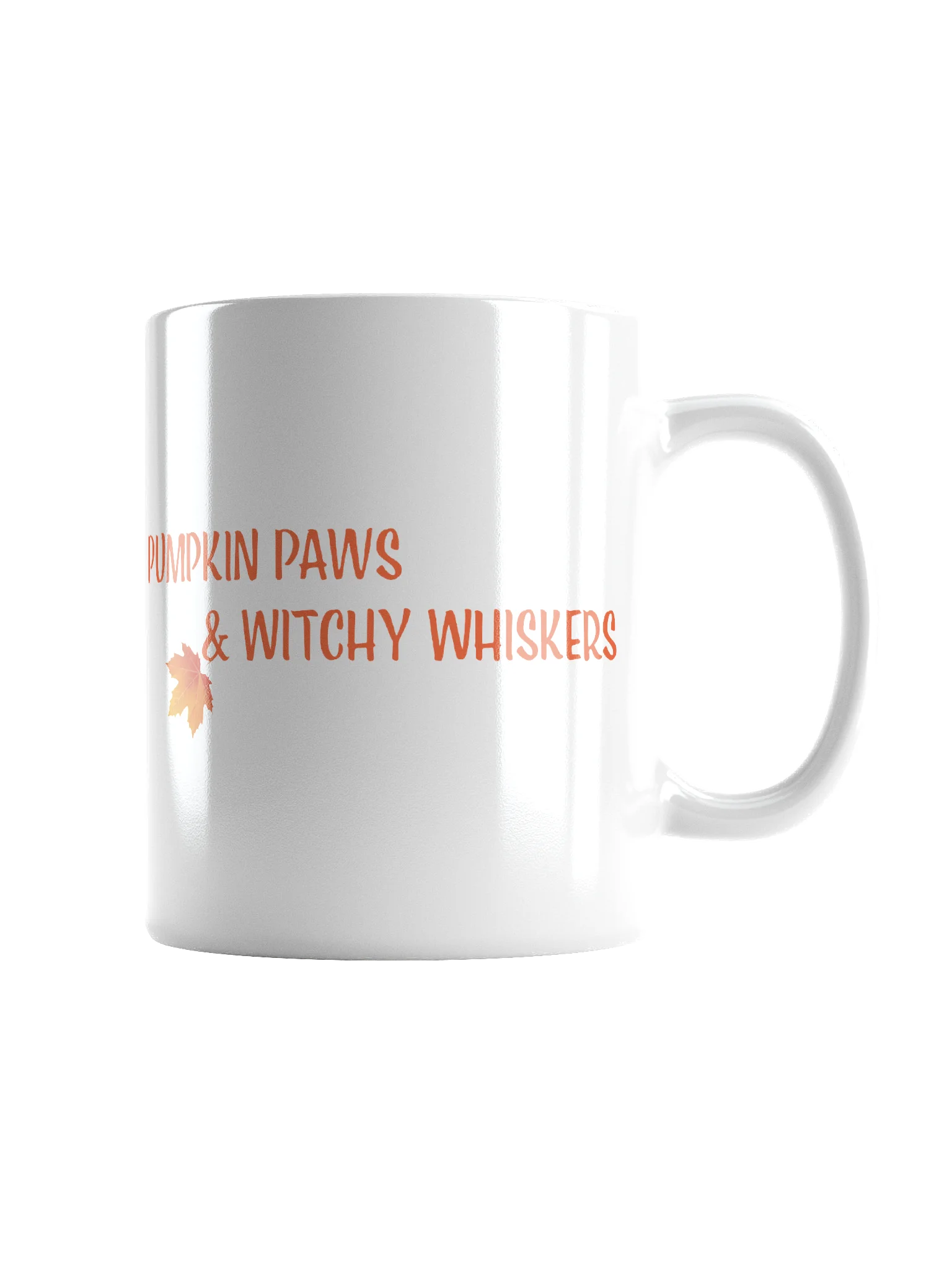 Pumpkin Paws & Witchy Whiskers Halloween Mug product image (4)