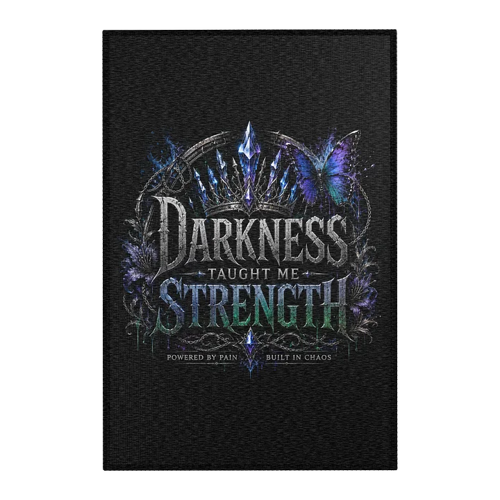 Darkness Taught Me Strength Rug product image (1)