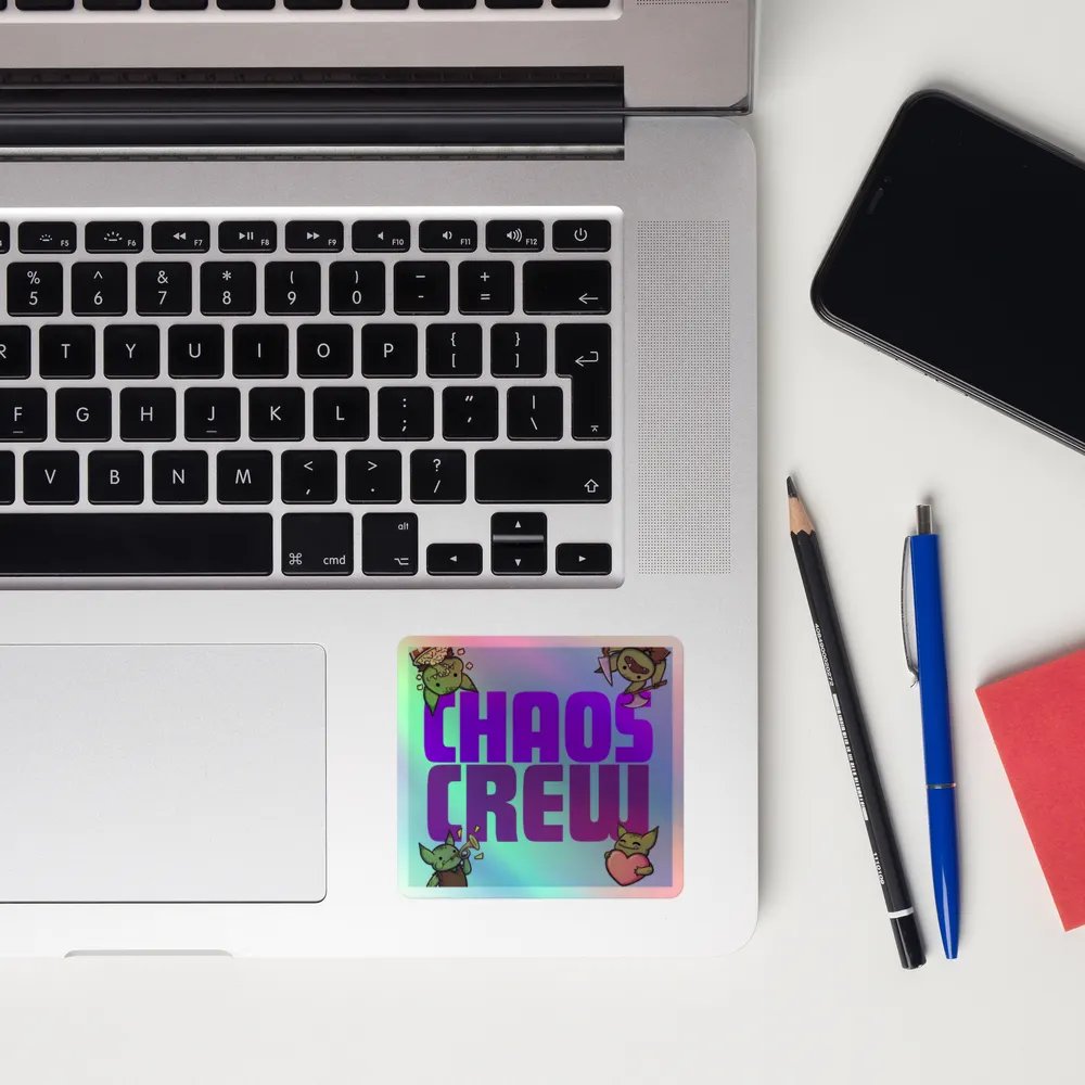 Chaos Crew Sticker product image (12)