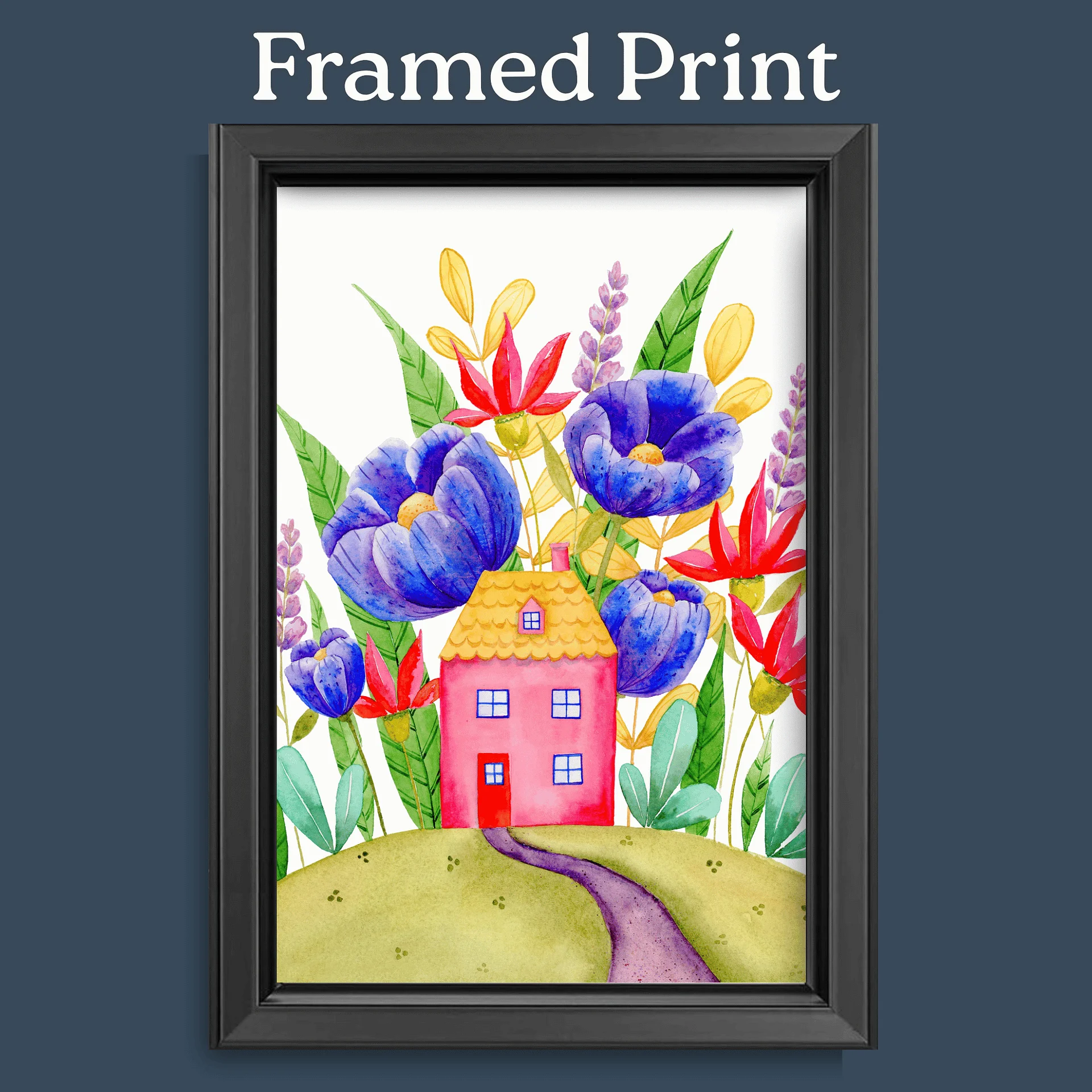 Floral Watercolor Print - Pink Retreat - The BloomHouse Collection product image (10)