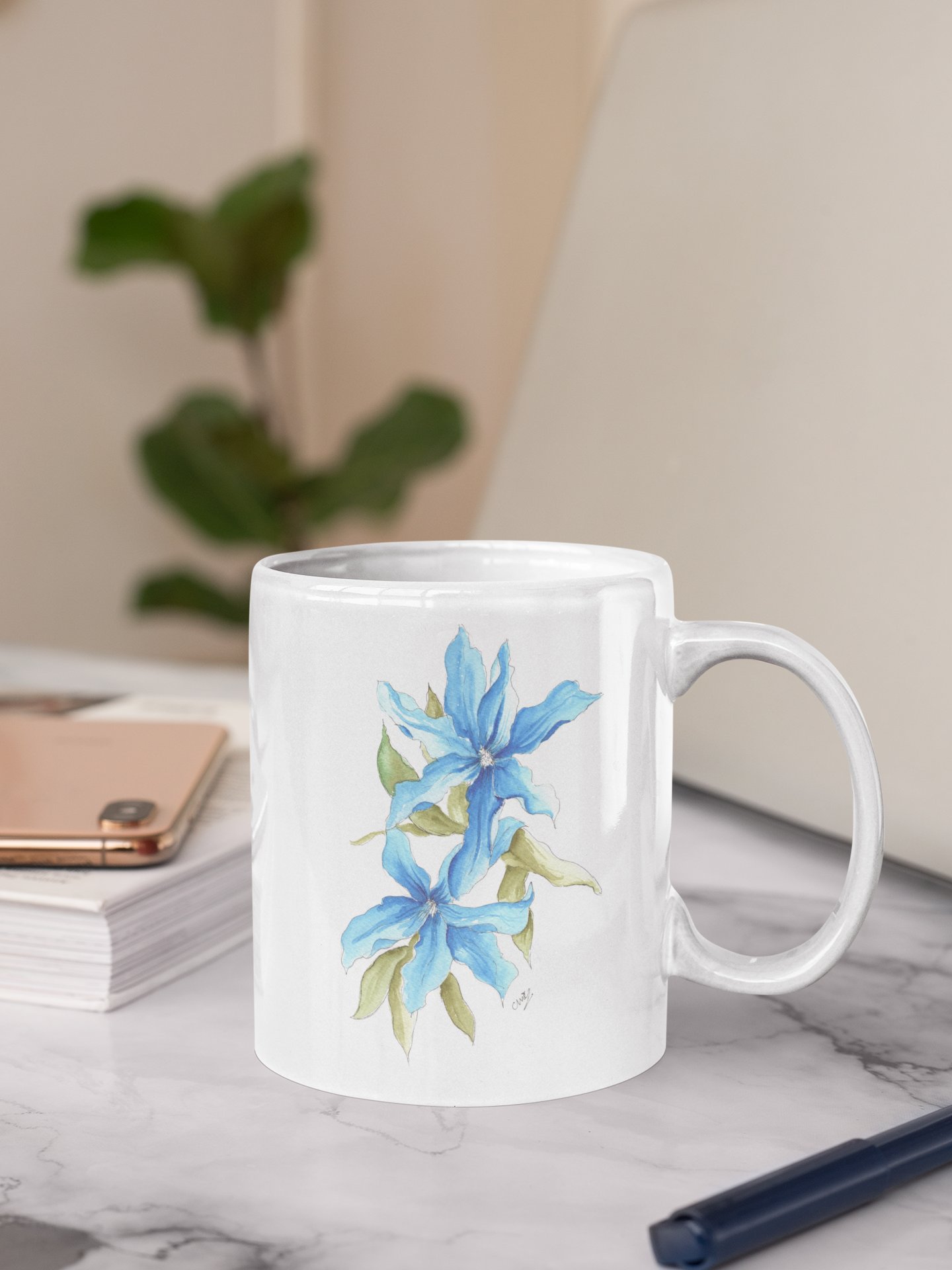 Clematis Coffee Mug product image (4)