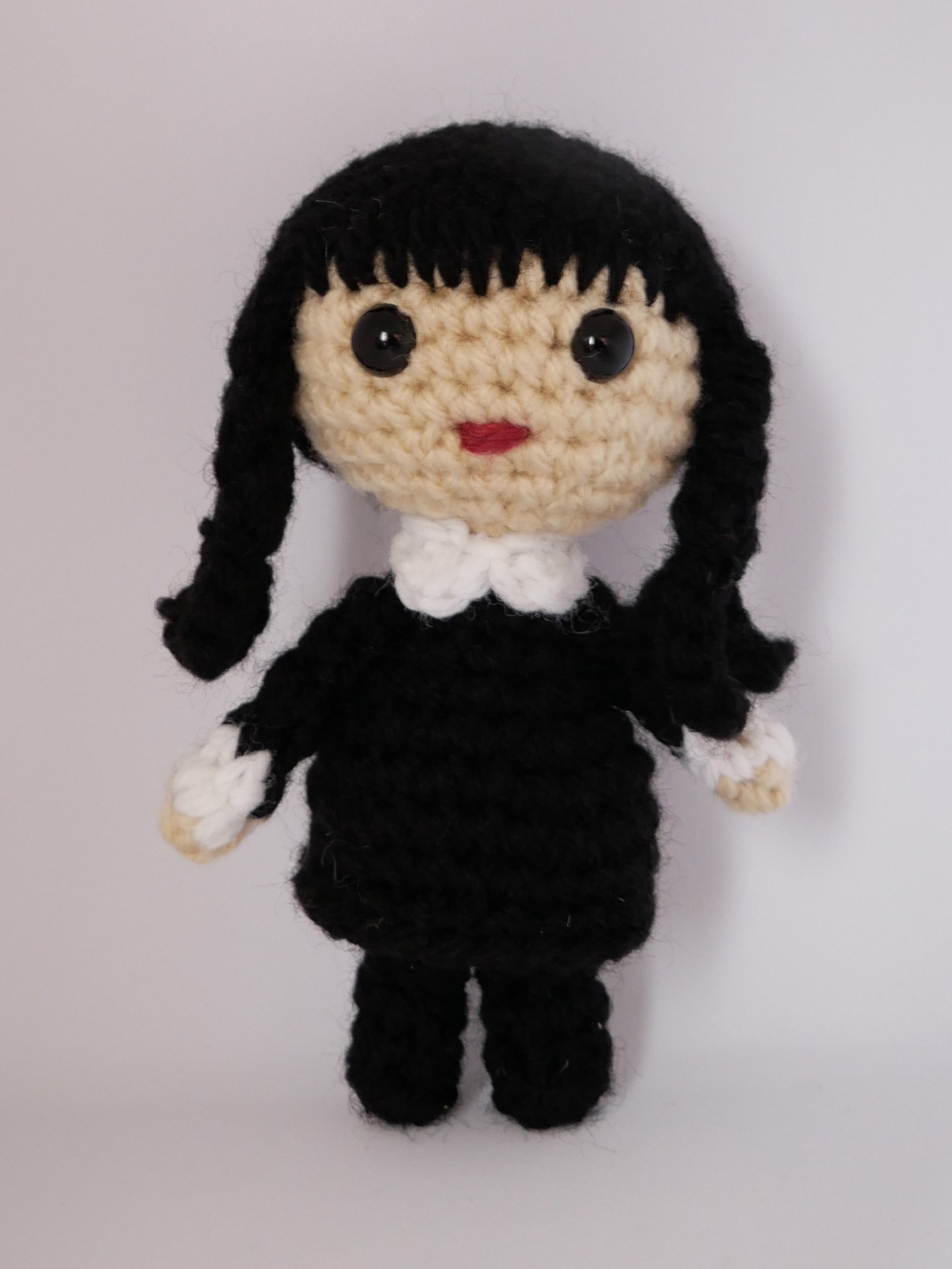 Mini Wednesday Doll - PATTERN product image (1)