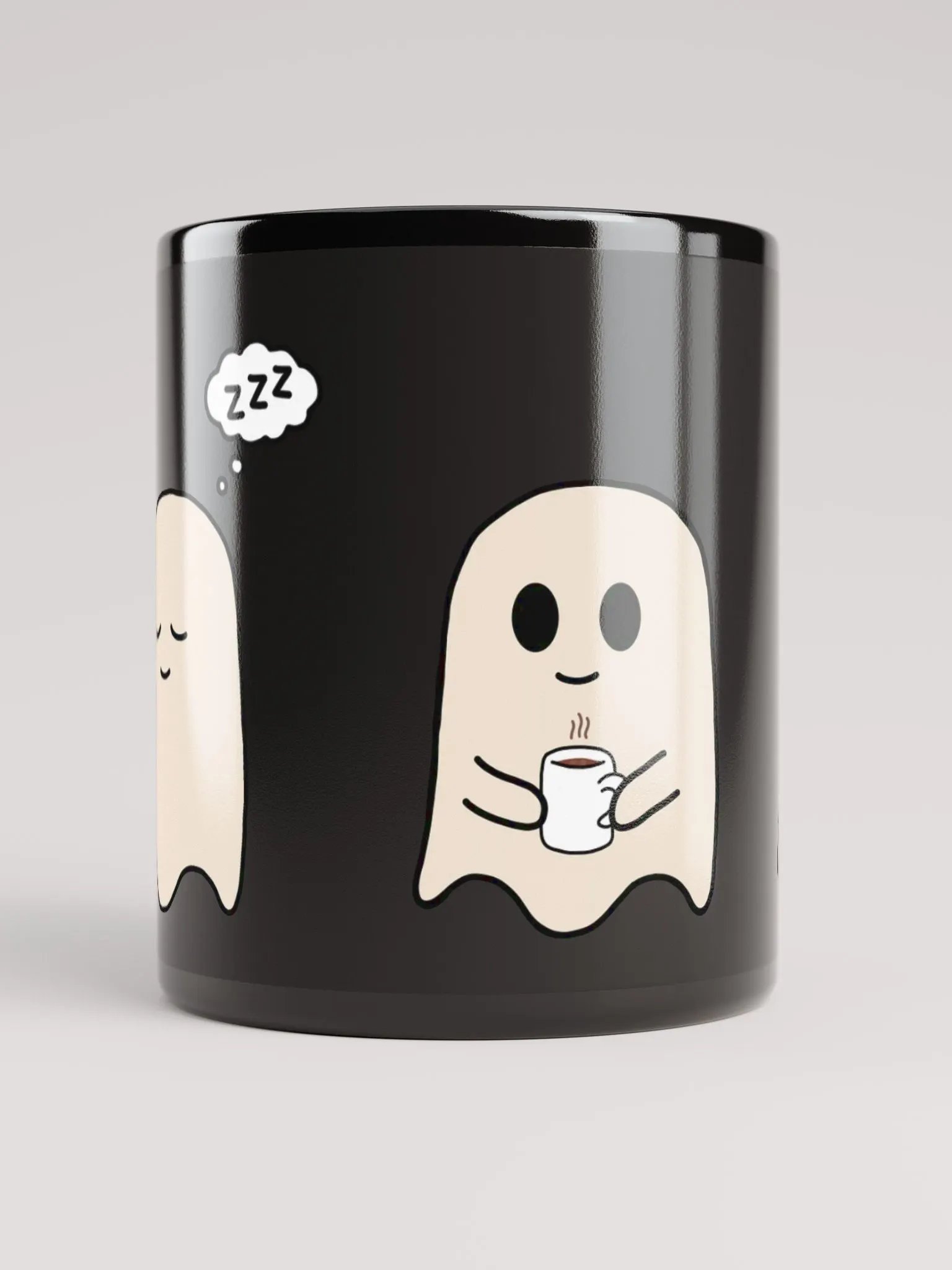 Sleepy Coffee Beanie - Ghost Evolution Mug product image (2)