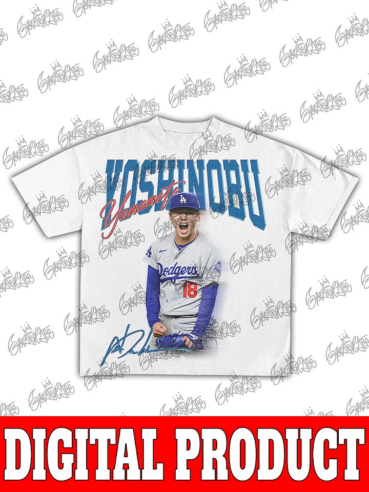 YOSHINOBU Yamamoto Signature Vintage Bootleg Digital T-Shirt product image (2)