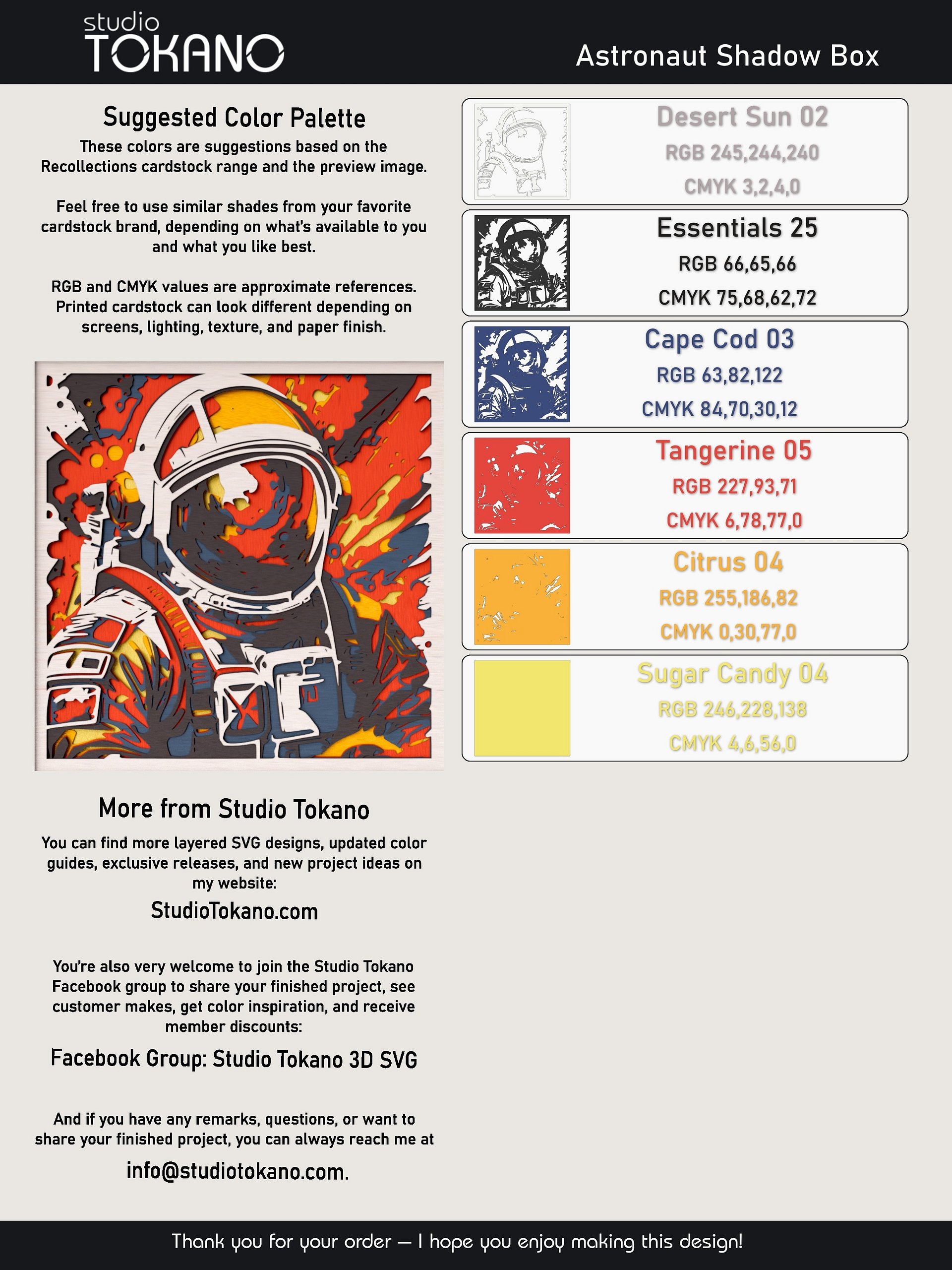 Astronaut Shadow Box product image (6)