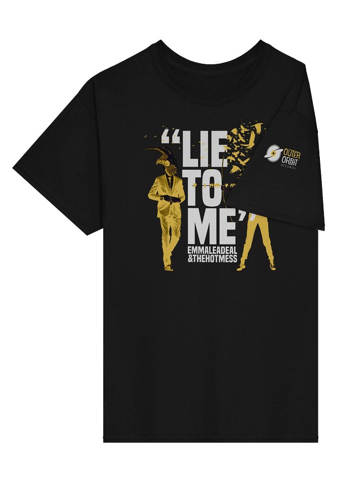 Emmalea Deal and The Hot Mess - Lie To Me Black Tee product image (2)