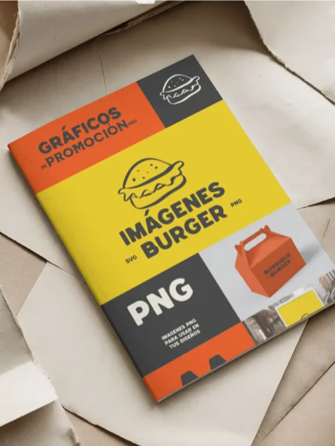 Recursos gráficos para Promocionar Hamburguesas product image (7)